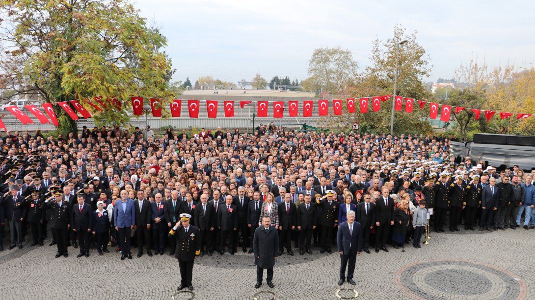 10 Kasım Atatürkün Ölümünün 80. Yılı Anma Programı Yapıldı
