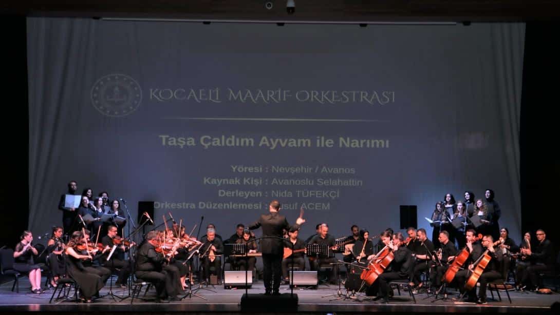 KOCAELİ MAARİF ORKESTRASI VE  MAARİF HALK DANSLARI TOPLULUĞU GÖSTERİSİ