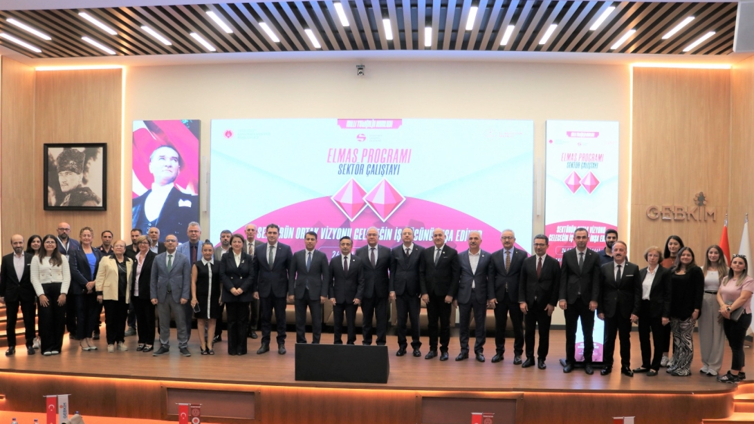 DİLOVASI'NDA ELMAS PROGRAMI KAPSAMINDA İLK SEKTÖR ÇALIŞTAYI YAPILDI.